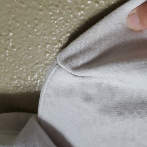 Disneyland Resort 2017 Sz Large Zip Up Hoodie White Stretch Cotton Mickey Mouse - Picture 6 of 16